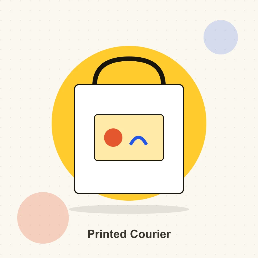Printed Courier Bags